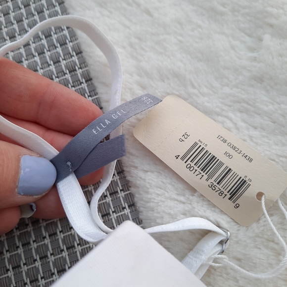 Aerie Ella Gel Padded Pushup Bra 32B White NEW American Eagle - Picture 4 of 12